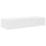 Estante de pared con cajones de madera contrachapada blanco by , Shelves and shelves - Ref: Foro24-859986, Price: 75,83 €, Di...