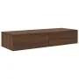 Estante de pared con cajones madera contrachapada marrón roble von , Regale und Regale - Ref: Foro24-859992, Preis: 77,42 €, ...