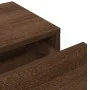 Estante de pared con cajones madera contrachapada marrón roble von , Regale und Regale - Ref: Foro24-859992, Preis: 77,42 €, ...