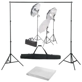 Kit de estudio fotográfico con set de luces y