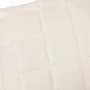 Manta con peso tela color crema claro 137x200 cm 6 kg | Foro24.es | Tu tienda online para hogar, jardín y más Foro24.es