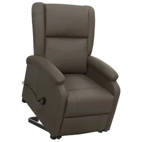 Comprar Sillón elevable cuero sintético gris