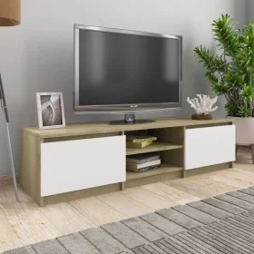 Comprar Mueble de TV madera contrachapada blanco