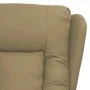 Sillón de masaje elevable cuero sintético color capuchino de , Sillones de masaje eléctricos - Ref: Foro24-3093452, Precio: 2...
