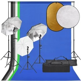 Kit de estudio fotográfico con set de luces