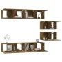 Set de muebles de TV 6 pzas madera contrachapada roble ahumado de , Muebles TV - Ref: Foro24-3114603, Precio: 179,64 €, Descu...
