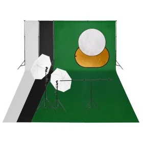 Kit de estudio fotográfico con set de luces