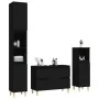Juego de muebles de baño 3 pzas madera contrachapada negro by , Bathroom furniture - Ref: Foro24-3185598, Price: 201,32 €, Di...