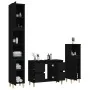 Juego de muebles de baño 3 pzas madera contrachapada negro by , Bathroom furniture - Ref: Foro24-3185598, Price: 201,32 €, Di...