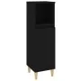 Juego de muebles de baño 3 pzas madera contrachapada negro by , Bathroom furniture - Ref: Foro24-3185598, Price: 201,32 €, Di...