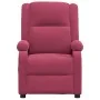 Sillón reclinable de terciopelo rojo tinto by , Armchairs - Ref: Foro24-342404, Price: 184,26 €, Discount: -5%%