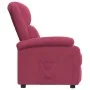 Sillón reclinable de terciopelo rojo tinto by , Armchairs - Ref: Foro24-342404, Price: 184,26 €, Discount: -5%%