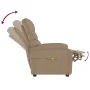 Sillón de masaje de cuero sintético color capuchino by , Electric massage chairs - Ref: Foro24-289695, Price: 166,30 €, Disco...