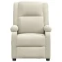 Sillón de masaje de terciopelo blanco crema | Foro24.es | Tu tienda online para hogar, jardín y más Foro24.es