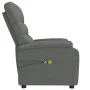 Sillón de masaje eléctrico tela gris oscuro by , Electric massage chairs - Ref: Foro24-3073695, Price: 242,02 €, Discount: -5%%
