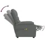 Sillón de masaje eléctrico tela gris oscuro by , Electric massage chairs - Ref: Foro24-3073695, Price: 242,02 €, Discount: -5%%