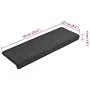Alfombras de peldaños de escalera 15 uds antracita 65x21x4 cm by , Stair mats - Ref: Foro24-134567, Price: 71,54 €, Discount: %