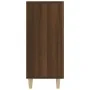 Aparador de madera de ingeniería marrón roble 90x34x80 cm von , Sideboards - Ref: Foro24-817461, Preis: 88,58 €, Rabatt: -5%%