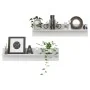 Estante de pared 2 uds madera contrachapada blanco 80x11,5x18cm by , Shelves and shelves - Ref: Foro24-807333, Price: 23,97 €...