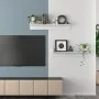 Estante de pared 2 uds madera contrachapada blanco 80x11,5x18cm by , Shelves and shelves - Ref: Foro24-807333, Price: 23,97 €...