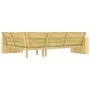 Banco de jardín de madera de pino impregnada 239 cm by , garden benches - Ref: Foro24-49038, Price: 456,53 €, Discount: -5%%