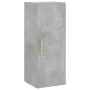 Armario de pared gris hormigón 34,5x34x90 cm | Foro24.es | Tu tienda online para hogar, jardín y más Foro24.es