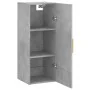 Armario de pared gris hormigón 34,5x34x90 cm | Foro24.es | Tu tienda online para hogar, jardín y más Foro24.es