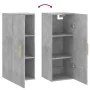Armario de pared gris hormigón 34,5x34x90 cm | Foro24.es | Tu tienda online para hogar, jardín y más Foro24.es