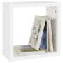 Estantes cubo de pared 6 unidades blanco 30x15x30 cm by , Shelves and shelves - Ref: Foro24-807000, Price: 53,40 €, Discount: %