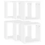 Estantes cubo de pared 6 unidades blanco 30x15x30 cm by , Shelves and shelves - Ref: Foro24-807000, Price: 53,40 €, Discount: %