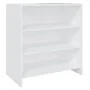 Aparador de madera contrachapada blanco 70x40,5x75 cm de , Aparadores - Ref: Foro24-809755, Precio: 68,55 €, Descuento: -5%%