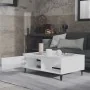 Mesa de centro madera contrachapada blanco 90x60x35 cm de , Mesas de centro - Ref: Foro24-806004, Precio: 68,29 €, Descuento:...