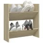 Zapatero de pared madera contrachapada roble Sonoma 60x18x60 cm | Foro24.es | Tu tienda online para hogar, jardín y más Foro24.es