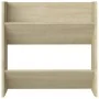 Zapatero de pared madera contrachapada roble Sonoma 60x18x60 cm | Foro24.es | Tu tienda online para hogar, jardín y más Foro24.es