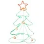 Figura de árbol de Navidad con 144 LED 88x56 cm de , Luces de Navidad - Ref: Foro24-343288, Precio: 48,04 €, Descuento: -5%%