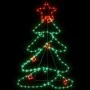 Figura de árbol de Navidad con 144 LED 88x56 cm de , Luces de Navidad - Ref: Foro24-343288, Precio: 48,04 €, Descuento: -5%%