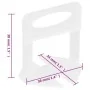 Calzos para nivelación de azulejos 2500 unidades 2 mm von , Werkzeuge - Ref: Foro24-155278, Preis: 70,30 €, Rabatt: -5%%