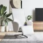 Sillón reclinable masaje con reposapiés cuero sintético blanco | Foro24.es | Tu tienda online para hogar, jardín y más Foro24.es