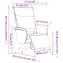 Sillón reclinable masaje con reposapiés cuero sintético blanco | Foro24.es | Tu tienda online para hogar, jardín y más Foro24.es