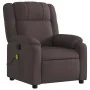 Sillón de masaje reclinable de tela marrón oscuro | Foro24.es | Tu tienda online para hogar, jardín y más Foro24.es