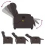Sillón de masaje reclinable de tela marrón oscuro | Foro24.es | Tu tienda online para hogar, jardín y más Foro24.es