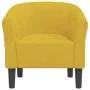 Sillón de terciopelo amarillo | Foro24.es | Tu tienda online para hogar, jardín y más Foro24.es
