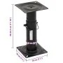 Pedestal para asiento de barco ajustable acero 28-45,5 cm | Foro24.es | Tu tienda online para hogar, jardín y más Foro24.es