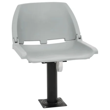 Asientos plegables de barco sin cojín gris 2 uds 48x51x41 cm by , Sailboat parts - Ref: Foro24-3284273, Price: 91,57 €, Disco...
