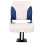 Asientos plegables de barco 2 uds azul y blanco 41x36x48 cm by , Sailboat parts - Ref: Foro24-3284284, Price: 85,44 €, Discou...