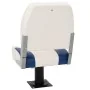 Asientos plegables de barco 2 uds azul y blanco 41x36x48 cm by , Sailboat parts - Ref: Foro24-3284284, Price: 85,44 €, Discou...