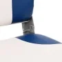 Asientos plegables de barco 2 uds azul y blanco 41x36x48 cm by , Sailboat parts - Ref: Foro24-3284284, Price: 85,44 €, Discou...