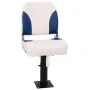 Asientos plegables de barco 2 uds azul y blanco 41x36x48 cm | Foro24.es | Tu tienda online para hogar, jardín y más Foro24.es