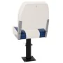 Asientos plegables de barco 2 uds azul y blanco 41x36x48 cm | Foro24.es | Tu tienda online para hogar, jardín y más Foro24.es