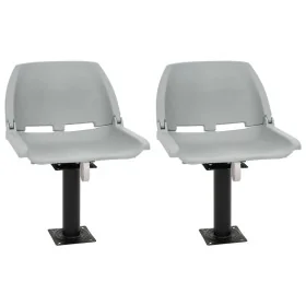 Asientos de barco 2 uds con pedestal giratorio 360° de , Embarcaciones - Ref: Foro24-3294949, Precio: 195,78 €, Descuento: -5%%